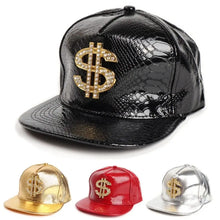 Sterling Dollar Style Flat Brim™ Baseball Cap Crocodile Pattern