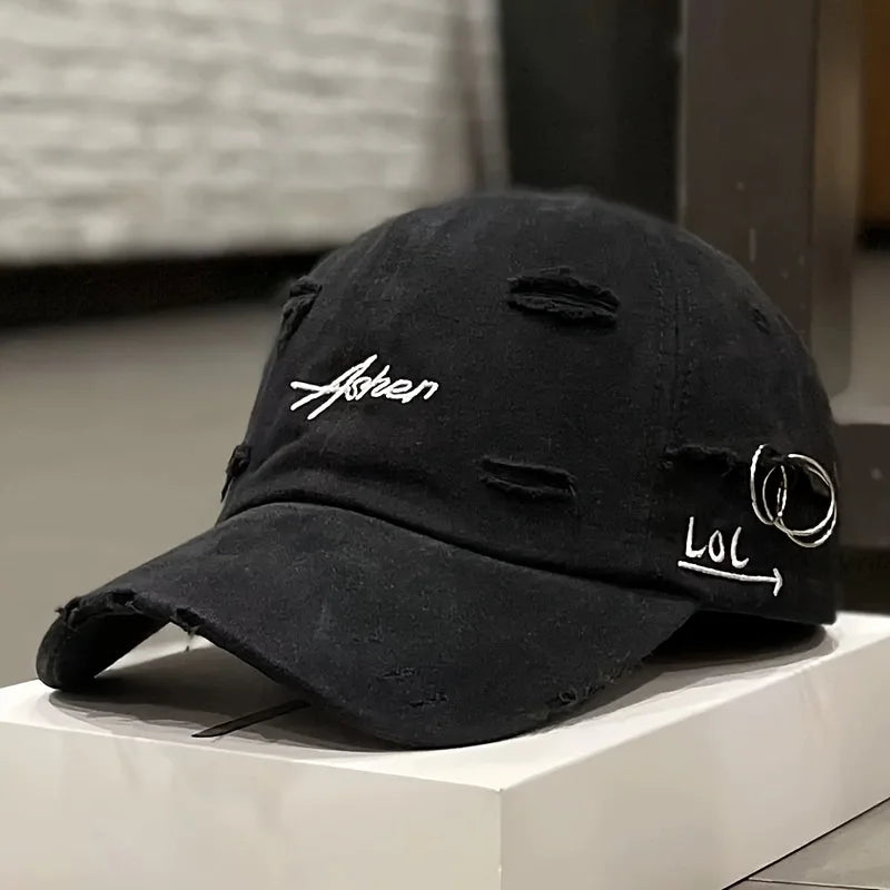 Sterling Retro Perforated Duckbill Cap™ Fabric Vent Detail