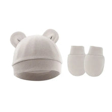 Sterling™ Newborn Bow Beanie and Mittens Set