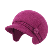 Sterling Winter Hat™ Set Curved Brim Lined Beanie Flower Detail Neck Warmer