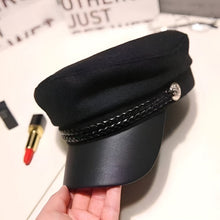 Sterling Braided Wool Sailor Cap™ Structured Braided Trim