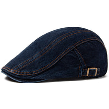 Sterling Four Seasons Denim™ Newsboy Cap Washed Flat Brim