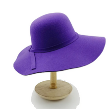 Sterling Wide Brim Fedora Hat™ Elegant Allure Felt Band