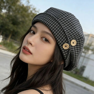Sterling Literary Beret™ Casual Fashion Hat with Flip Edge