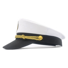 Sterling Captain Sailor Cap™ Embroidered Crest & Rope Detail