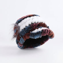 Sterling Rex Knit™ Beanie Winter Hat Rabbit Fur Soft Knitted Finish