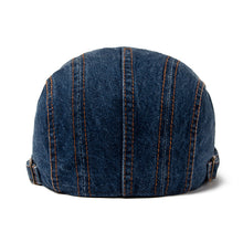 Sterling Four Seasons Denim™ Newsboy Cap Washed Flat Brim
