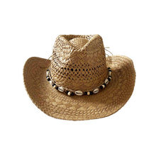 Sterling Ocean Nomad™ Wide Brim Straw Hat Shell Band