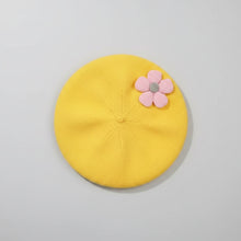 Sterling Petalyn Baby Beret™ with Floral Accent