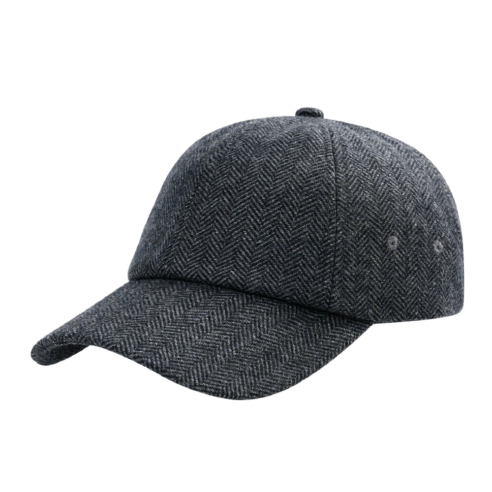 Sterling Hawthorne Wool Tweed Baseball Cap™   With Soft Crown