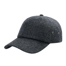 Sterling Hawthorne Wool Tweed Baseball Cap™   With Soft Crown