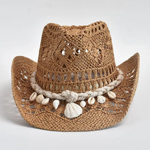 Sterling White Tide™ Cowboy Straw Hat Shell Accent
