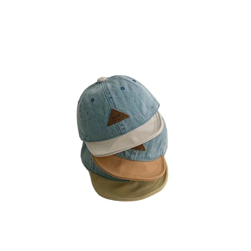 Sterling™ Denim Baby Baseball Cap with Bear Ears