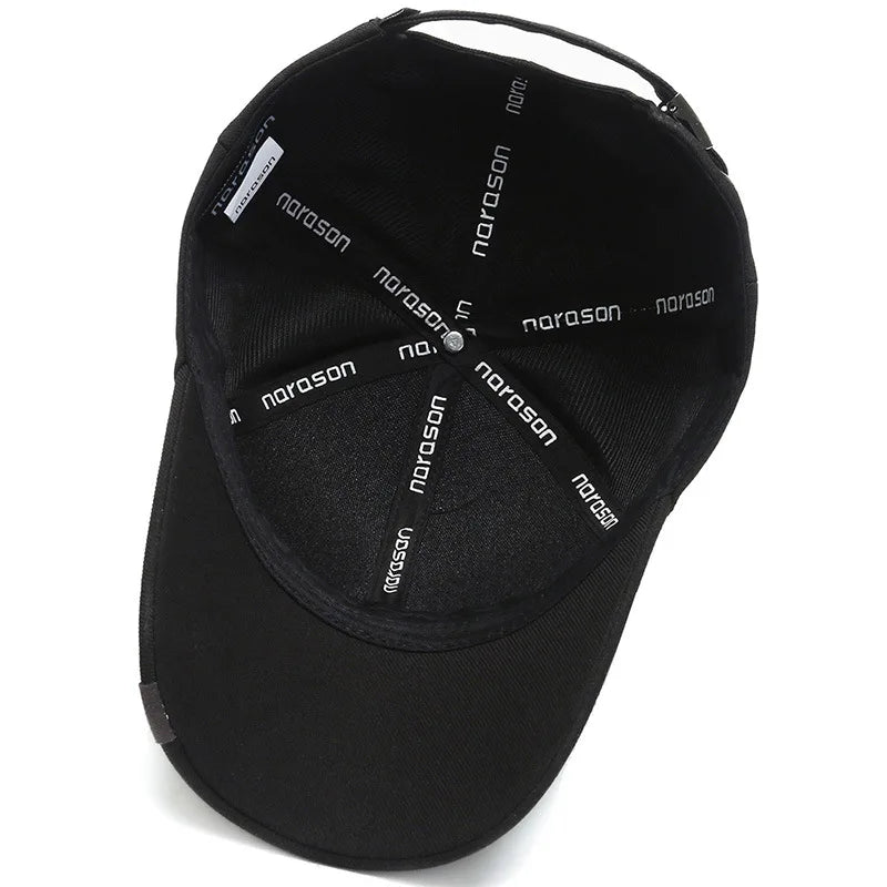Sterling Hua Label Polyester Baseball Cap™ With Adjustable Back Closure