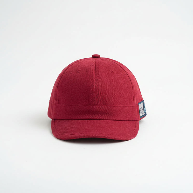Sterling™ Alder Cotton Short Brim Baseball Cap With Adjustable Back Buckle