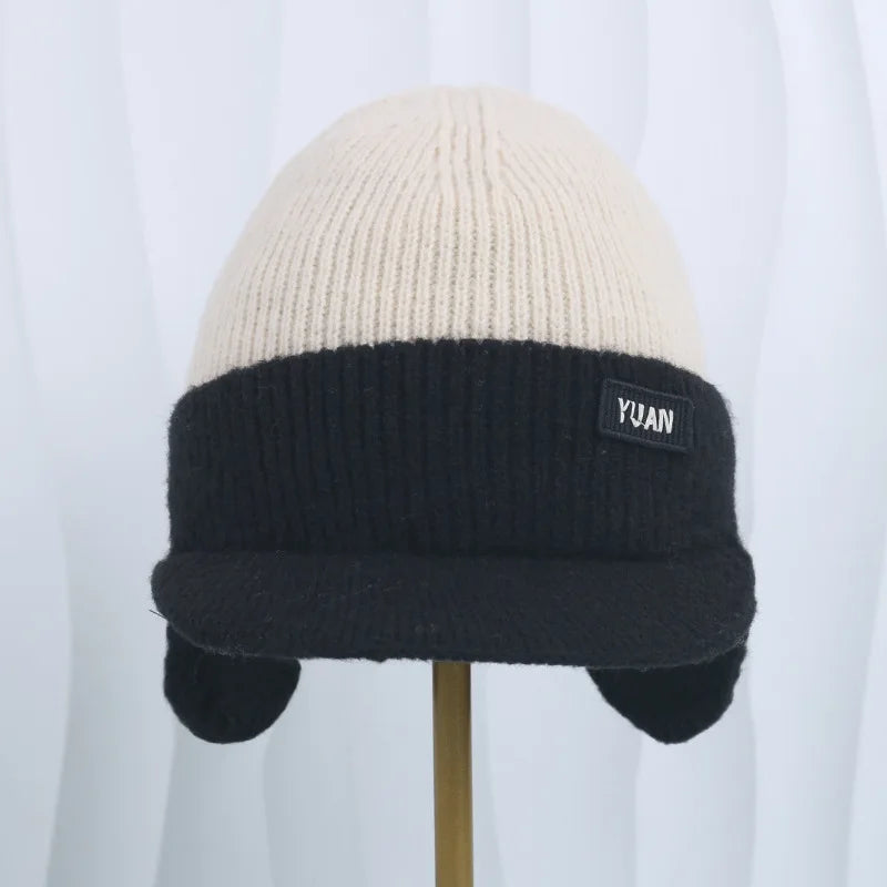 Sterling Thermal Knit Baseball Cap With Fleece Ear Flaps