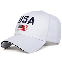 Sterling USA Letter Embroidery Baseball Cap™ Fabric Sun Visor