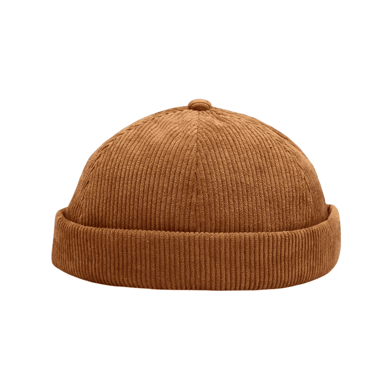 Sterling Sailor Corduroy™ Docker Cap Textured Brimless Cotton Hat