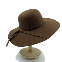 Sterling Wide Brim Fedora Hat™ Elegant Allure Felt Band