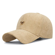 Sterling Woven Baseball Cap With Metal Bow Detail