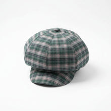 Sterling Huanji Lightweight Octagonal Beret™  With Cloud Check Pattern