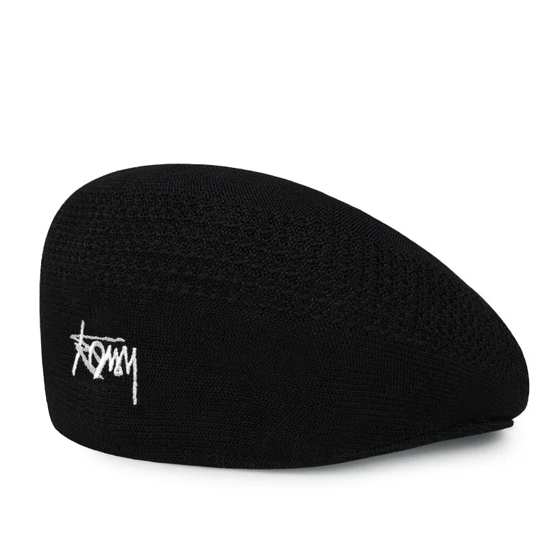 Sterling Lightweight Polyester Beret™ With Open Mesh Crown