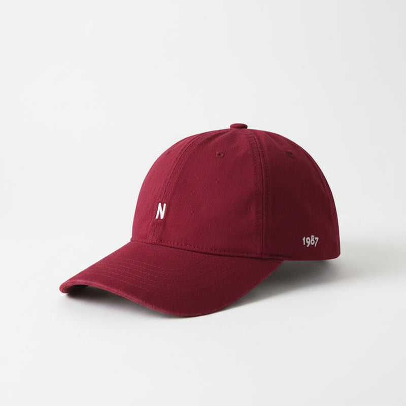 Sterling™ N Letter Duckbill Cap Cotton Blend Embroidered Crown