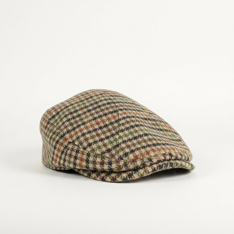 Sterling Casual Plaid Newsboy Cap™ Polyester Tweed Adjustable Fit