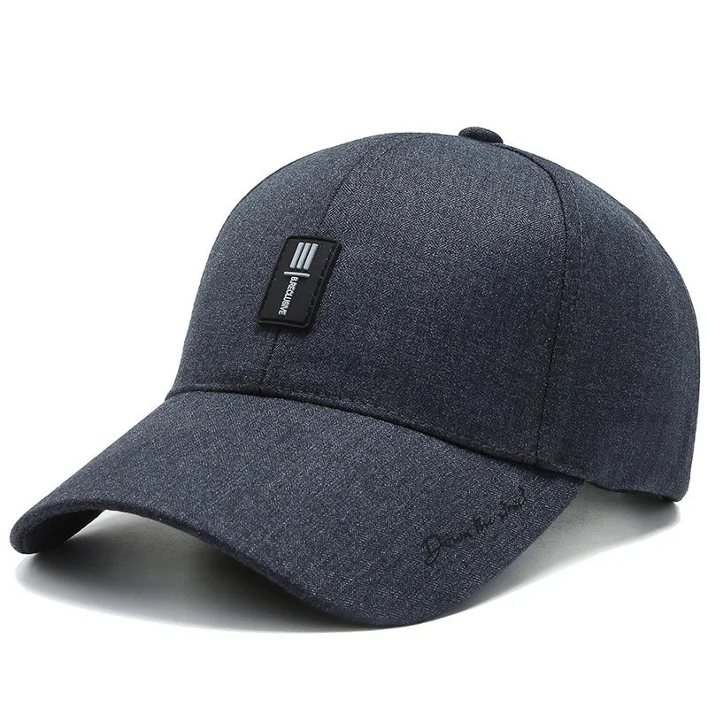 Sterling Night Core™ Classic Fabric Cap Minimal Badge Edition