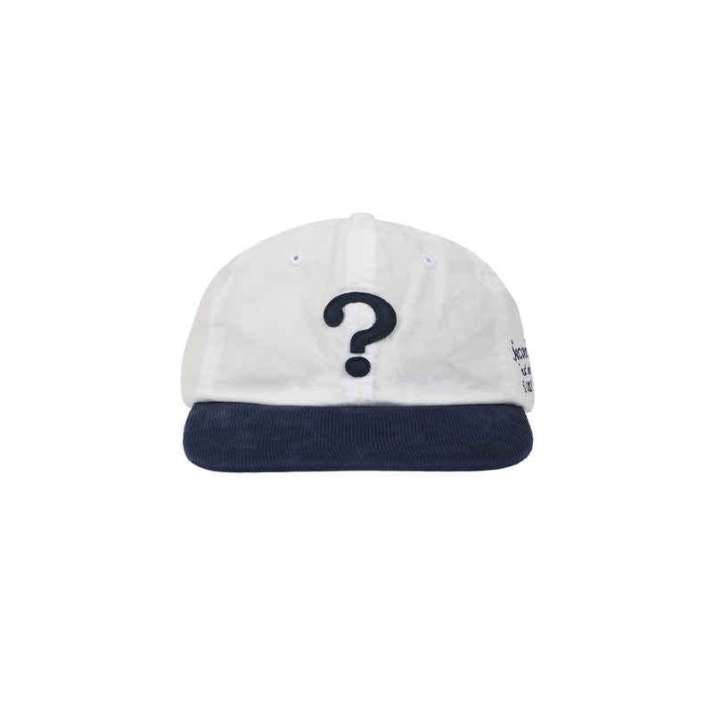 Sterling Question Mark Washed Cotton Dad Cap™ With Corduroy Brim