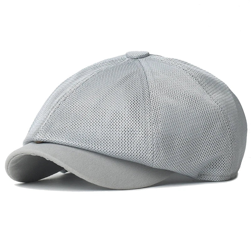 Sterling Summer Mesh Newsboy™ Octagonal Mesh Airflow Cap