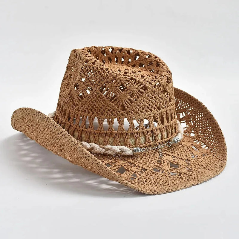 Sterling Ocean Drift™ Straw Cowboy Hat Shell Band