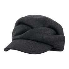 Sterling™ Pleated Wool Blend Beret Soft Foldable Crown