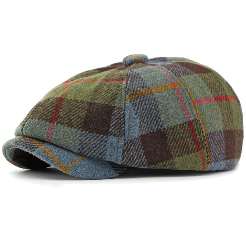Sterling HT4970 Adjustable Plaid Octagonal Beret™