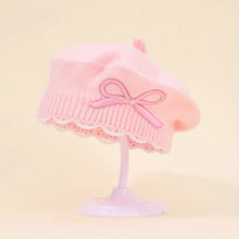 Sterling Liora Kids Knit Beret™ with Bow Detail