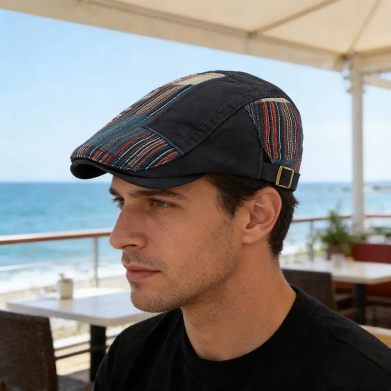 Sterling Adjustable Fit Hat™ Newsboy Fabric Soft Visor