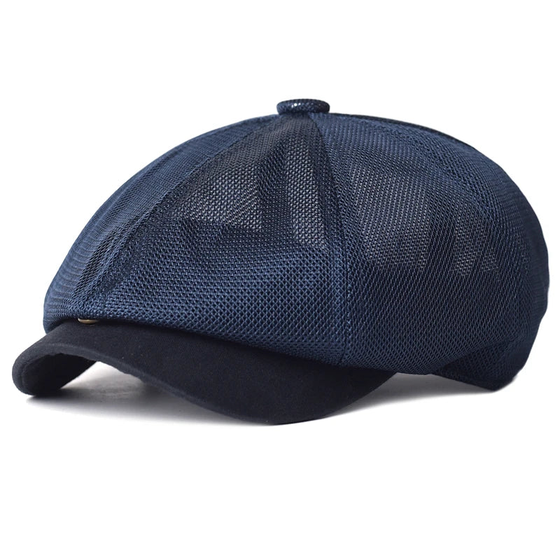 Sterling Summer Mesh Newsboy™ Octagonal Mesh Airflow Cap