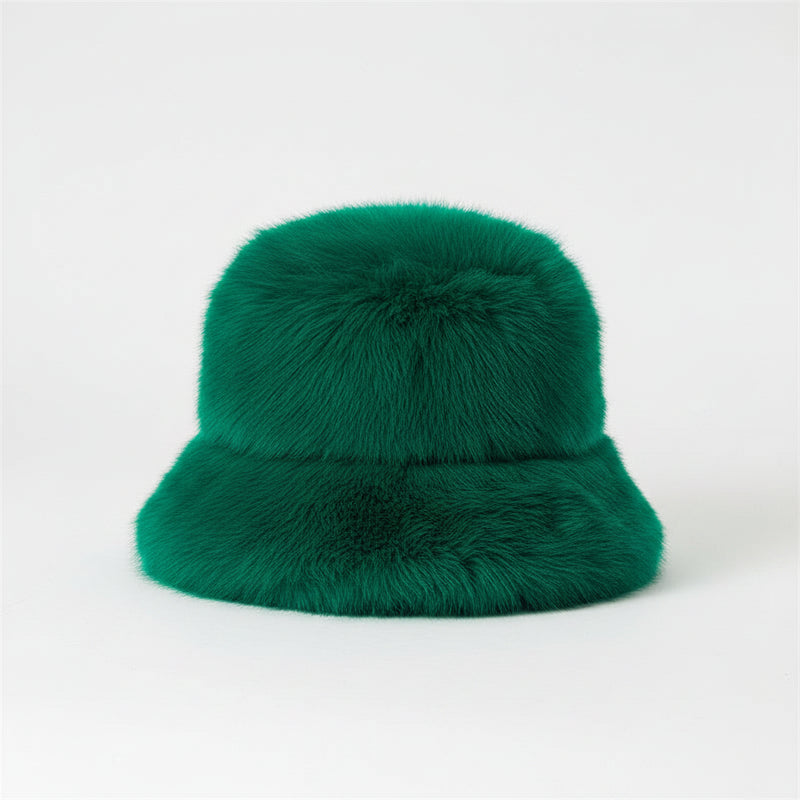 Sterling Cozette Faux Fur Bucket Hat - Plush Winter Accessory™