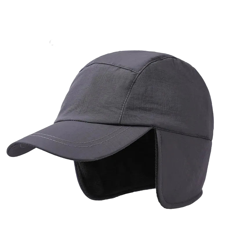 Sterling™ Polar Fleece Earflap Duck Cap With Curved Brim