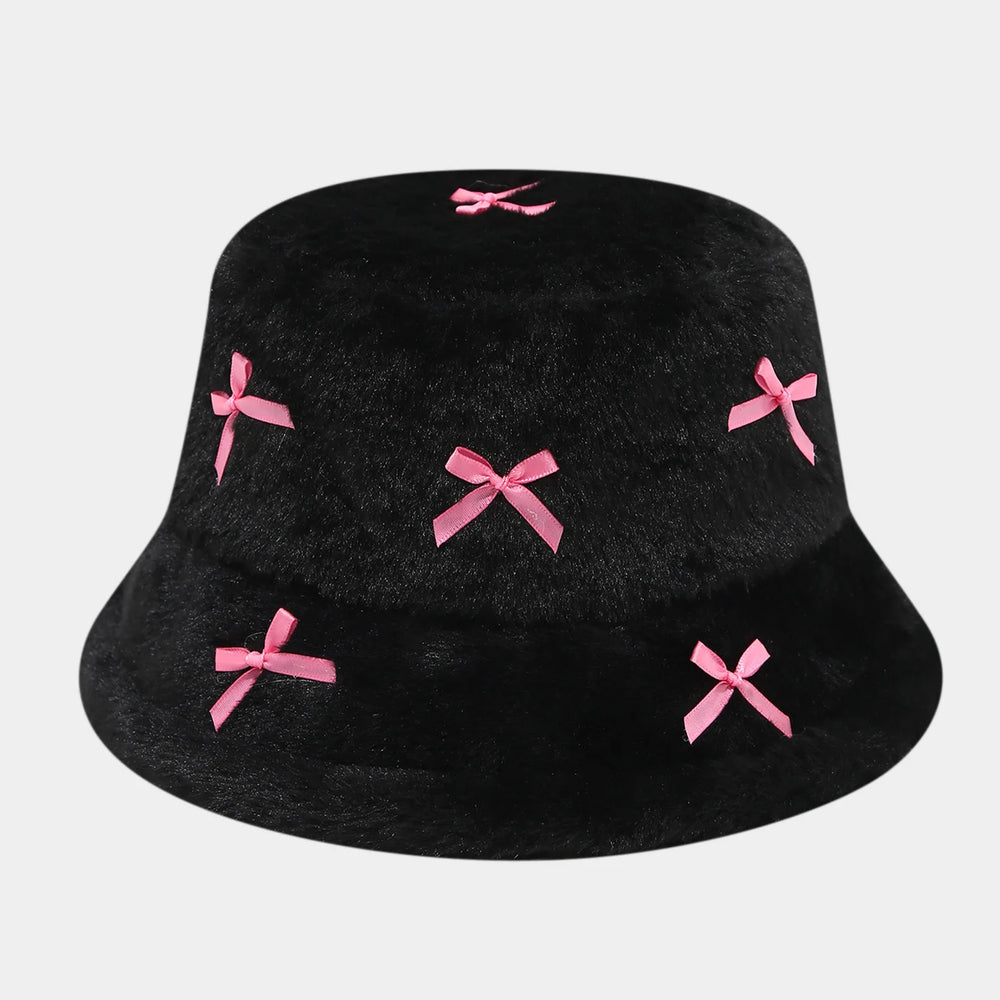 Sterling Seren Plush Bucket Hat™ With Side Bow