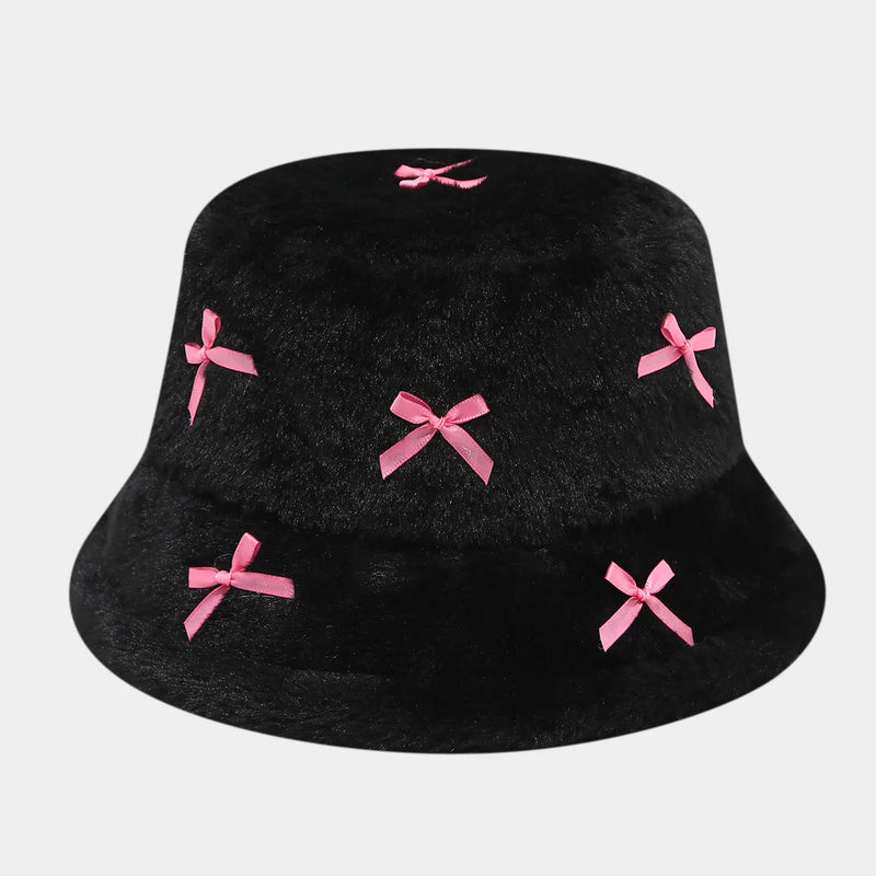 Sterling Seren Plush Bucket Hat™ With Side Bow