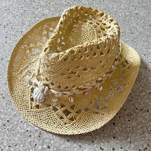Sterling Ocean Drift™ Straw Cowboy Hat Shell Band