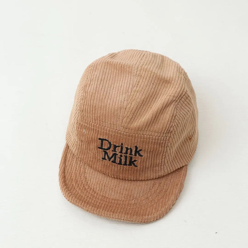 Sterling Rowan Kids Corduroy Cap™ Soft Brim Letter Embroidery