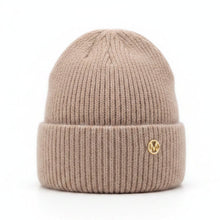 Sterling Linden Winter Knit Hat™ Rabbit Fur Blend Plush Lining