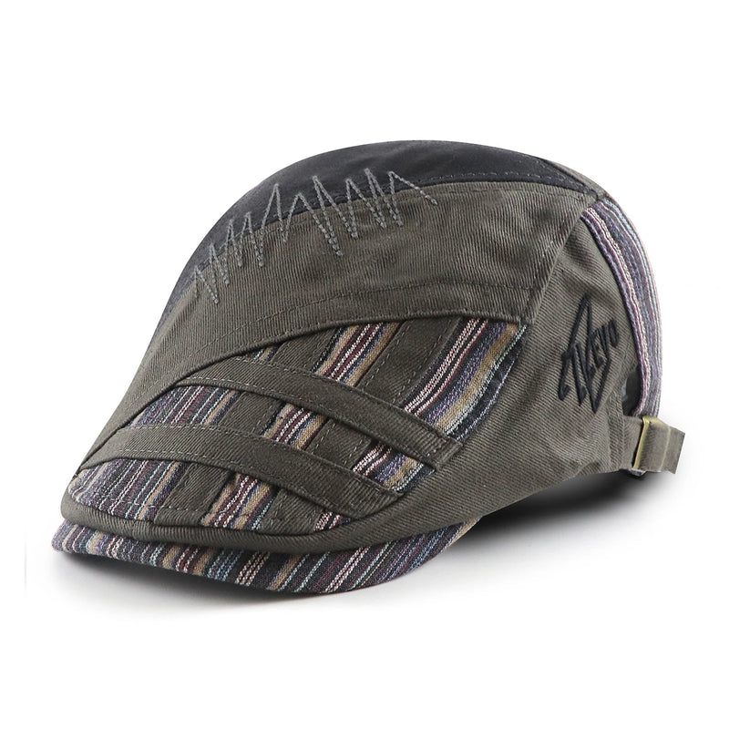 Sterling Striped Duckbill™ Visor Hat Cotton Blend Cap