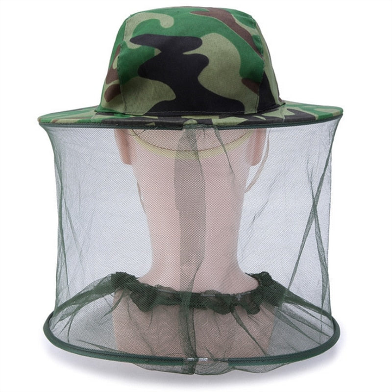 Sterling Bug Shield Sun Cover Camping Hat™ Wide Brim Mesh Guard