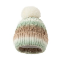 Sterling Aurelia Multicolor Knit Beanie™ with Pompom