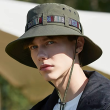 Sterling Striped Boho Style Summer Sun Hat™ Wide Brim Straw