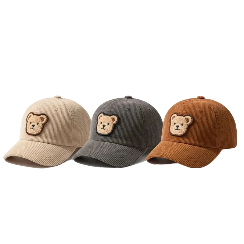 Sterling™ Baby Baseball Cap with Bear Ear Detail