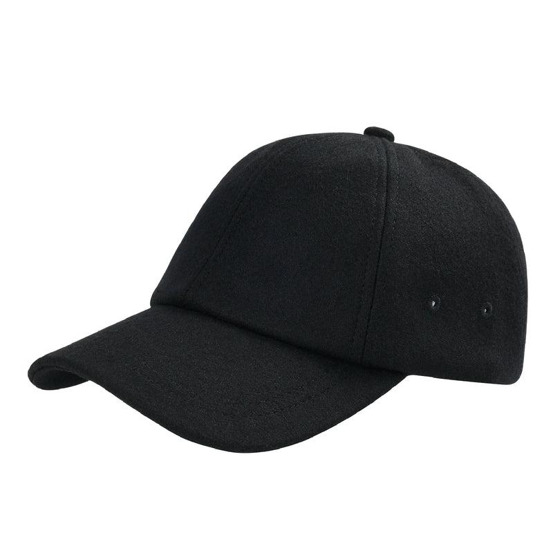 Sterling Hawthorne Wool Tweed Baseball Cap™   With Soft Crown